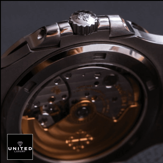 Patek Philippe Nautilus 5711/1A-010 Blue Dial Signature Replica 1:1 Patek Philippe 5711 1A 010 replica back