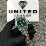 Rolex Submariner 116610LV "Hulk Iced Out" Premium Replica 1:1 - Image 2