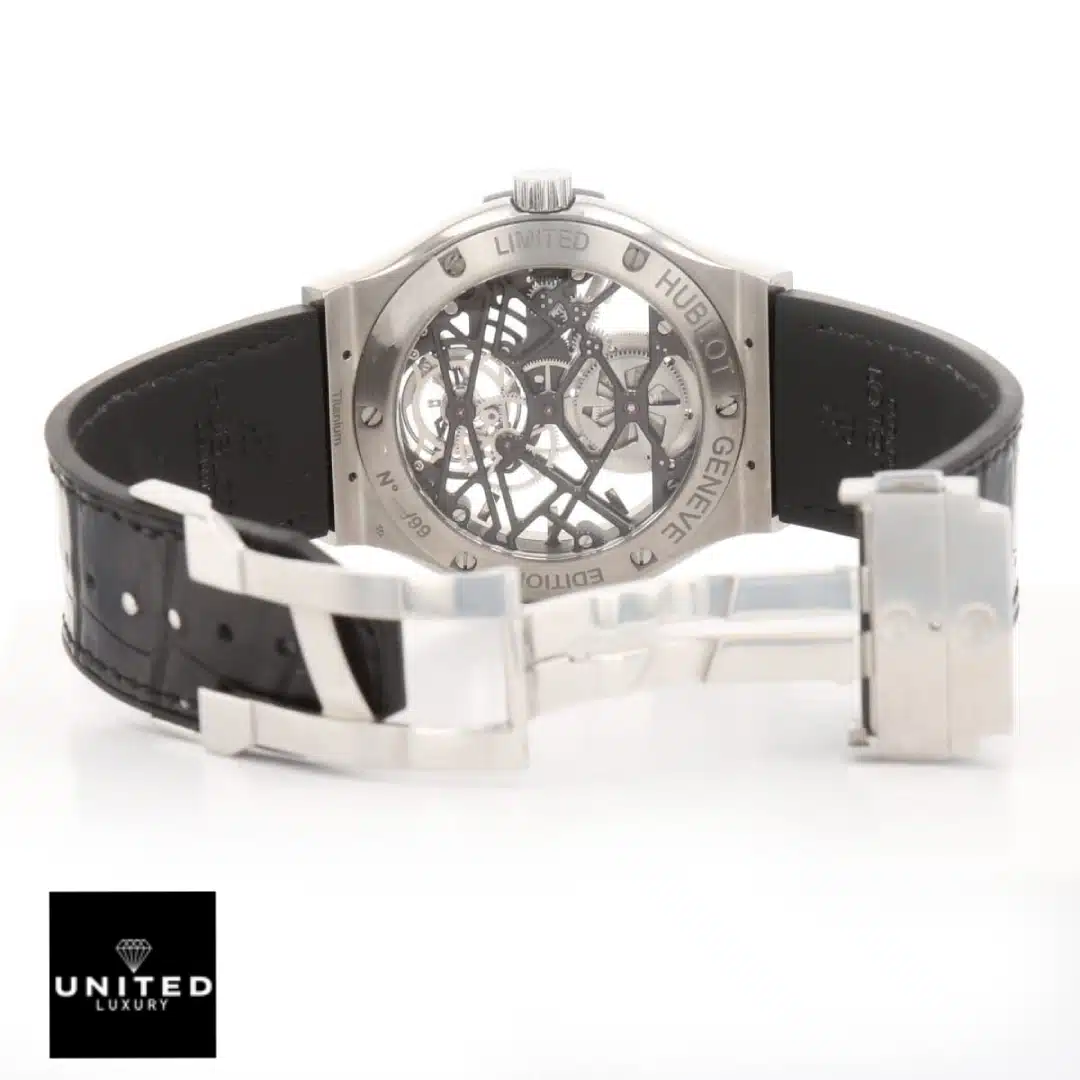 Hublot Big Bang Unico 411.JX.1170.RX-5 Hublot with diamond black replica clasp and stainless steel case