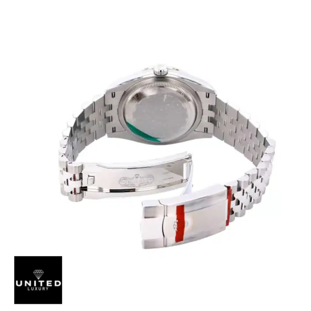 Rolex Datejust 126284RBR Rolex Datejust stainless steel clasp jubilee