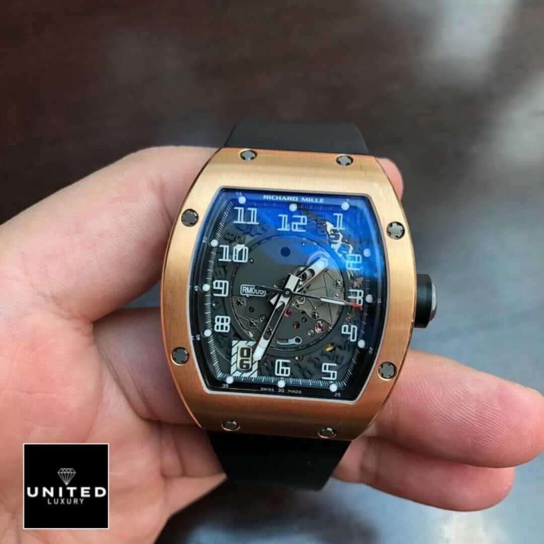 Richard Mille RM 005 Richard Mille RM055 Bubba Watson Replica on the hand