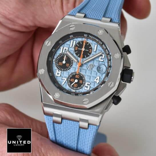 Audemars Piguet Royal Oak Selfwinding 26238ST "Blue Dial" Signature Copy Edition audemars piguet 26238st blue dial replica hand Audemars Piguet 26238ST Replica Blue Rubber bracelet