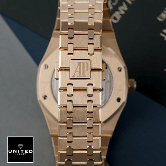 Audemars Piguet Royal Oak Tourbillon 26522OR Audemars Piguet 26522OR.OO_.1220OR.01 Gold Stainless Steel Replica upside view