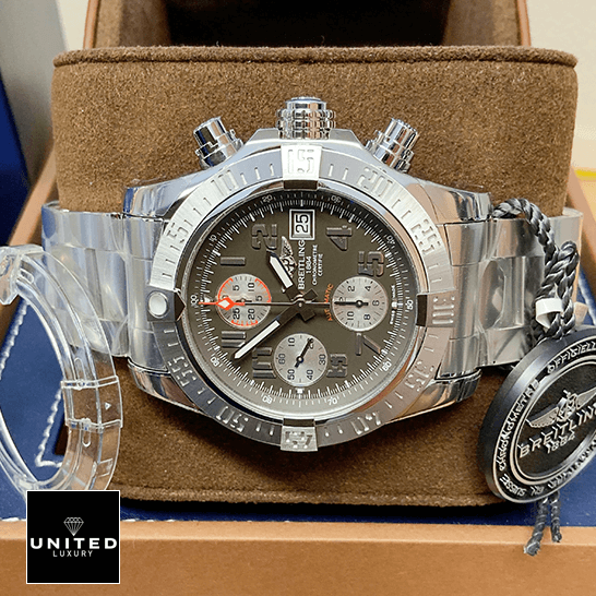 Breitling Avenger A13381 Automatic Super Clone  breitling avenger A1338111F564170A replica tiltedleft