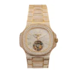 Patek Philippe Nautilus Tourbillon Yellow Gold 5711 Authentic Copy 1:1