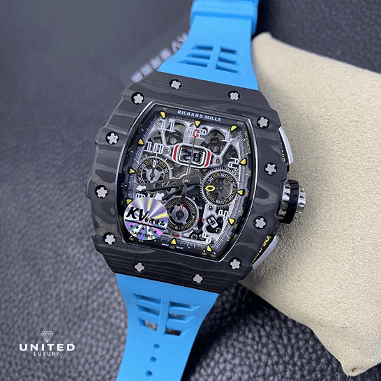 Richard Mille RM 11-03 Richard Mille RM01103 Blue Bracelet Replica front view