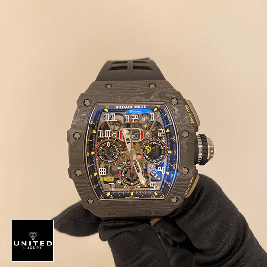 Richard Mille RM 11-03 Richard Mille RM11-03 Automatic Winding Black Replica white background