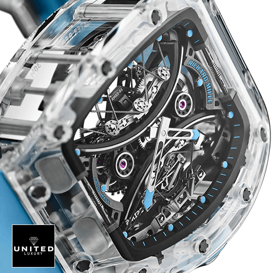 Richard Mille RM 053-02 Richard Mille Tourbillion RM53-02 Black Dial Replica close view