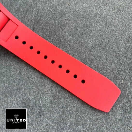 Richard Mille RM 35-02 Richard Mille Red Rubber Bracelet Replica
