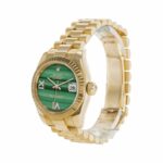 Rolex Datejust 126333 "Gold Green Dial" Signature Replica 1:1 - Image 2