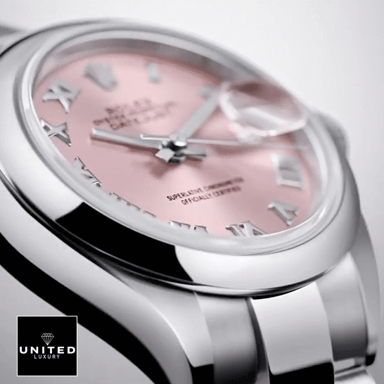 Rolex Datejust 279160 Pink Roman Dial Near Original Replica Rolex Lady-Datejust 279160-0013 S.Steel Case Pink Romen Numerial Replica