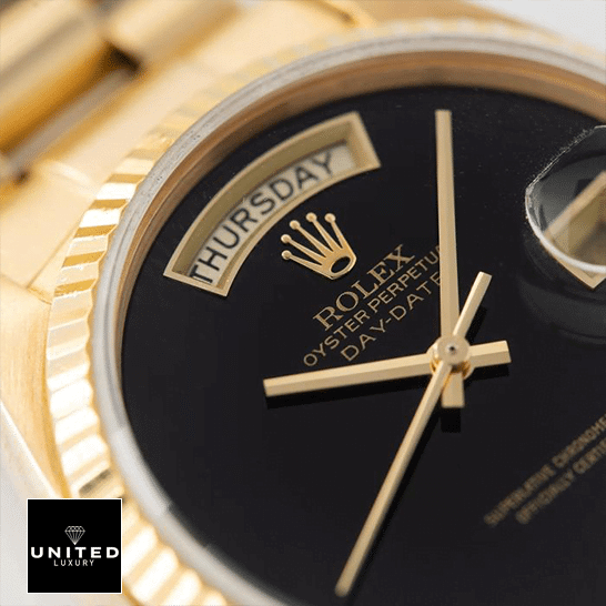 Rolex Day-Date 18038 "Onyx Dial" Authentic Replica Edition rolex day date onyx dial 18038