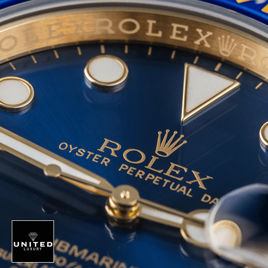 Rolex Submariner 116618LB Replica close up view