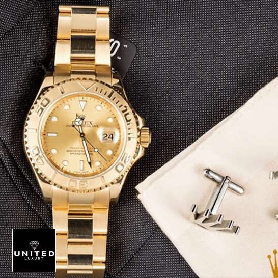 Rolex Yacht Master 16628 Champagne Dial Oyster Replica