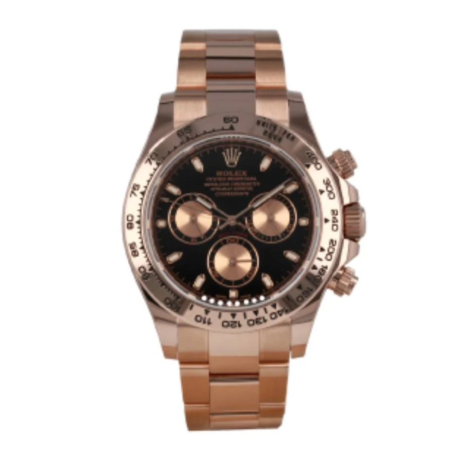 Rolex-Daytona-Cosmograph-116505-Everose-Gold-Black-Dial-Replica Rolex Daytona 116505 “Everose Black Dial” Supreme Replica Edition - Image 1