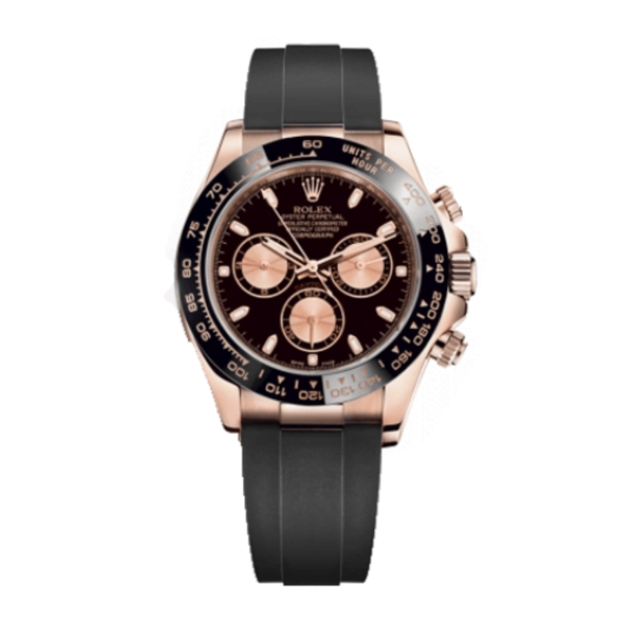 Rolex-Daytona-Cosmograph-Automatic-Rose-Gold-116515LN-0012-Replica Rolex Daytona 116515LN “Everose Gold Black Dial” Precision Duplicate 1:1 - Image 1
