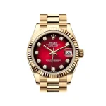 Rolex Datejust 278278 “Red Dial” Signature Super  Clone 1:1 - Image 2