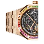 Audemars Piguet Royal Oak 15412OR.YG.1224OR.01-B “Rainbow” Master Replica 1:1 - Image 5
