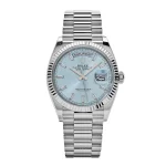 Rolex Day-Date 128236 “Ice Blue Grooved” Super Clone Quality