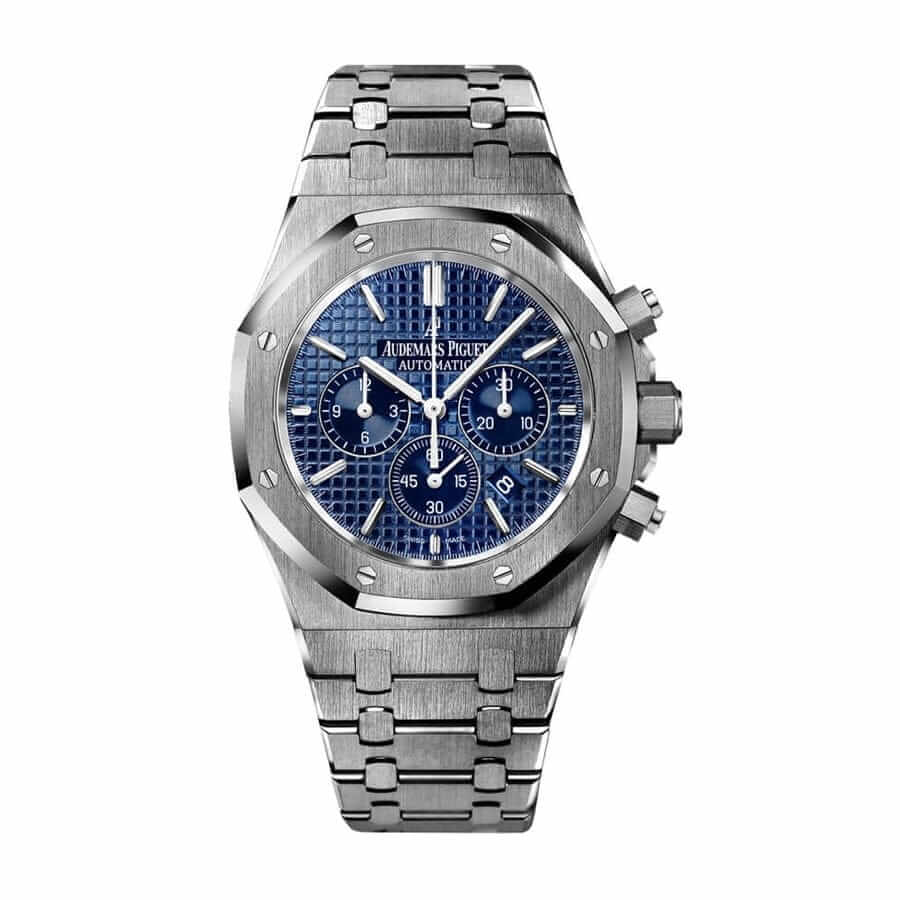 audemars-piguet-royal-oak-41mm-blue-dial-2 Audemars Piguet Royal Oak 26320ST.OO.1220ST.03 Top Replica 1:1 - Image 1
