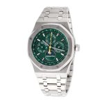 Audemars Piguet Royal Oak Perpetual Calendar 26574ST “Blue Dial” Top Grade Replica - Image 2