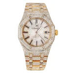 Audemars Piguet Royal Oak Chronograph 26331BA “Iced Out Gold” Ultra Fine Replica