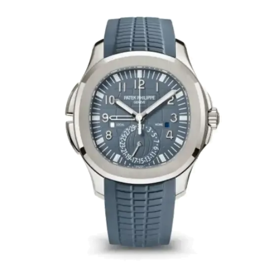 patek-philippe-5164g-aquanaut-3 Patek Philippe Aquanaut Travel Time 5164G-001 Ultra Precision Clone - Image 1