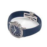Patek Philippe Aquanaut “Blue Dial” 5168G-001 Perfect Duplicate 1:1