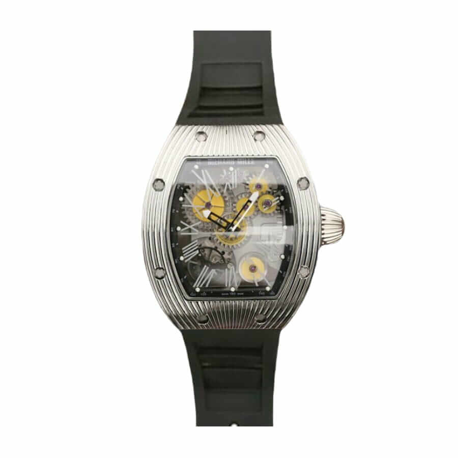 richard-mille-rm018-tourbillon-hommage-a-boucheron-n-stainless-steel-yellow-skeleton-dial-replica-1-1 Richard Mille RM 018 “Hommage à Boucheron” True to Original Copy - Image 1