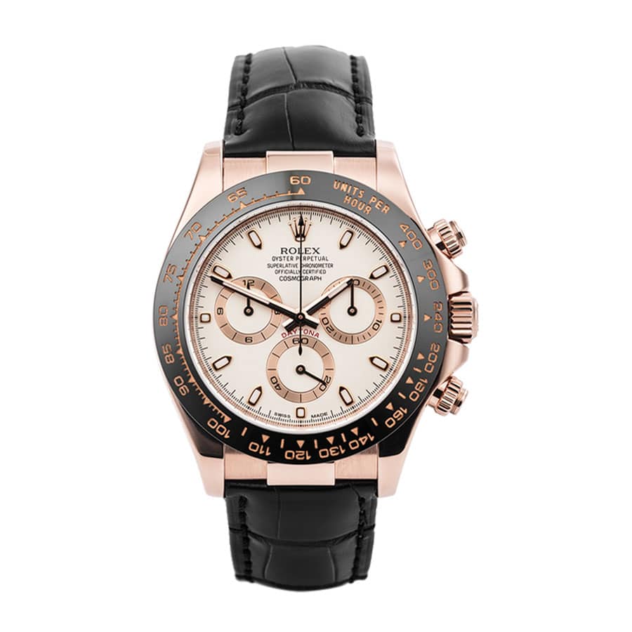 rolex-cosmograph-daytona-white-dial-116515ln-replica-1 Rolex Cosmograph Daytona 116515LN-0003 “Ivory Dial” Ultra Realistic Copy - Image 1