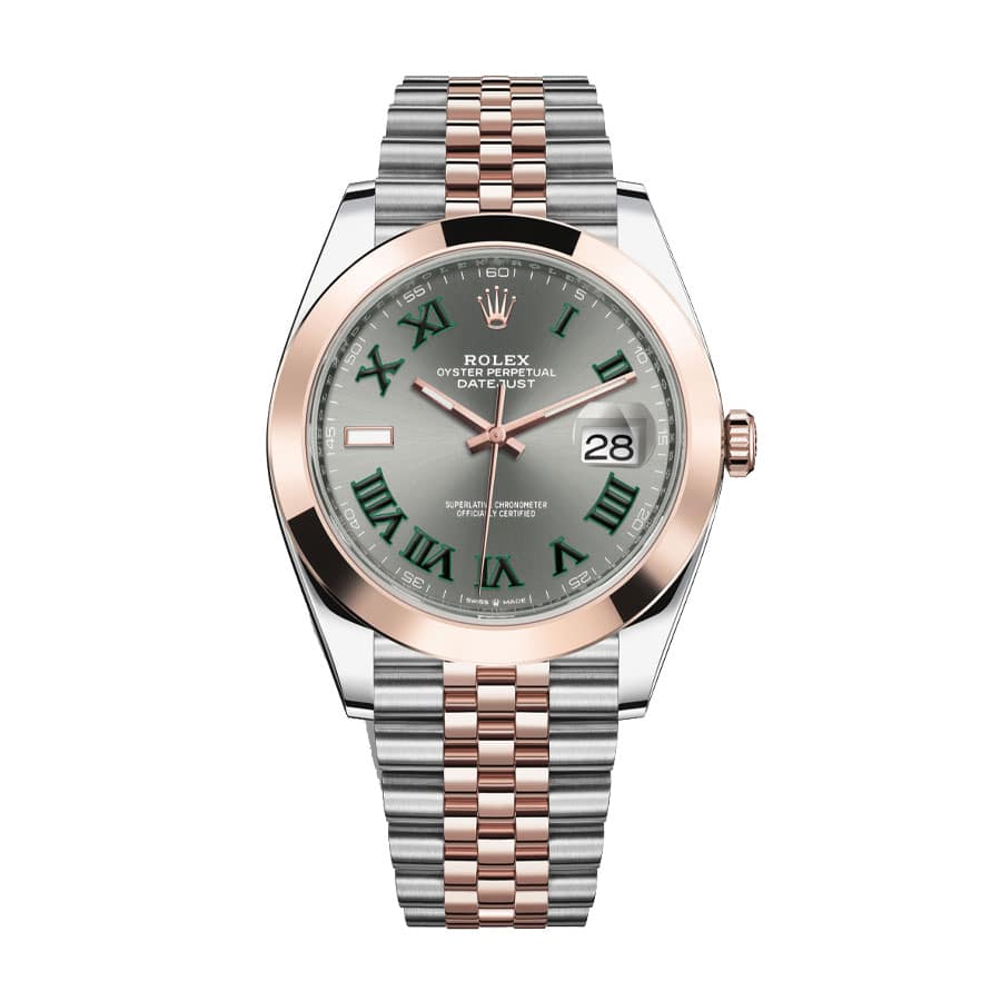 rolex-datejust-126301-0016-steel-gold-automatic-grey-dial-jubilee-replica Rolex Datejust 126301 Two-Tone True Replica 1:1 - Image 1