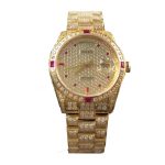 Rolex Day-Date 18038 “Iced Out” Supreme Clone Quality