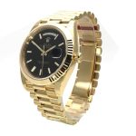Rolex Day-Date 228398TBR “Black Dial” Replica - Image 2
