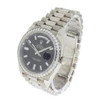 Rolex Day-Date 228238-0004 “Black Diamond Dial” Ultra Realistic Replica - Image 2