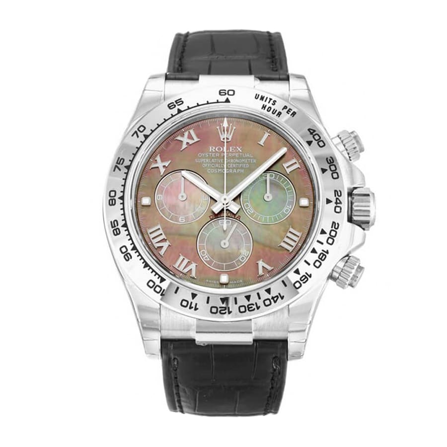 rolex-daytona-mother-of-pearl-116519-replica Rolex Daytona Mother Of Pearl Roman Dial 116508 Swiss Super Clone - Image 1