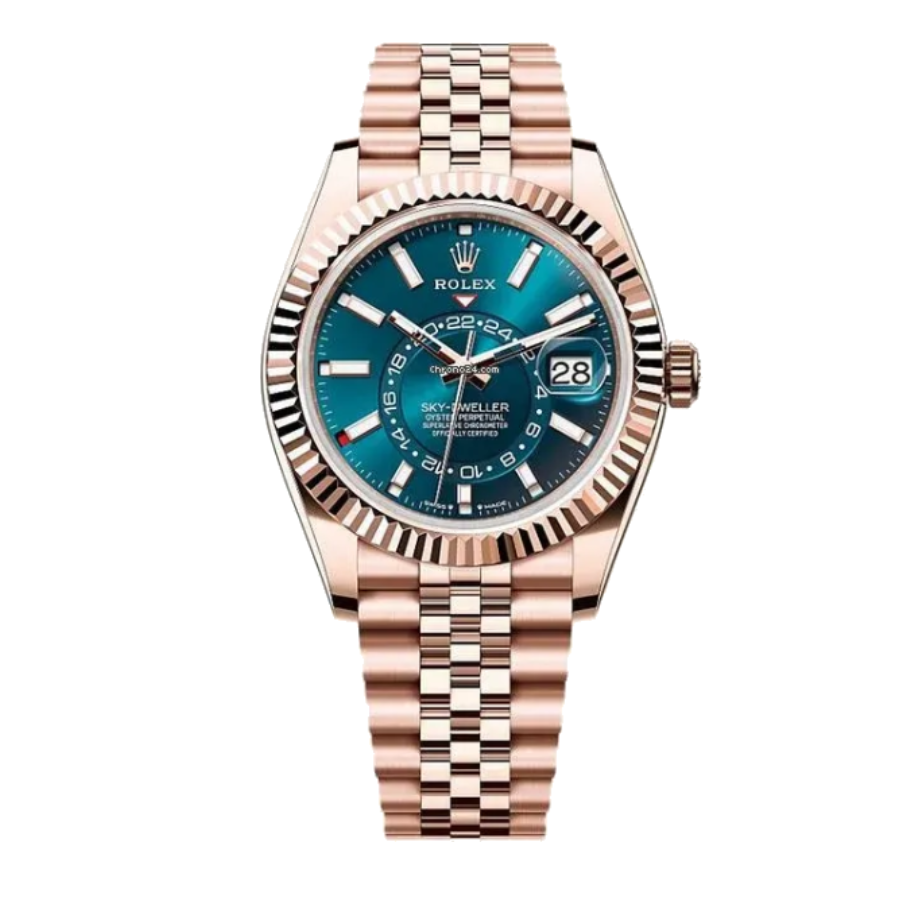 rolex-sky-dweller-336935-replica Rolex Sky-Dweller 336935 “Everose Gold” Premium Clone Replica - Image 1