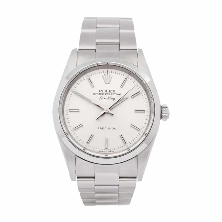 rolex-stainless-steel-air-king-white-dial-14000-oyster-replica Rolex Air-King 14000 “White Dial” Authentic Copy 1:1 - Image 1
