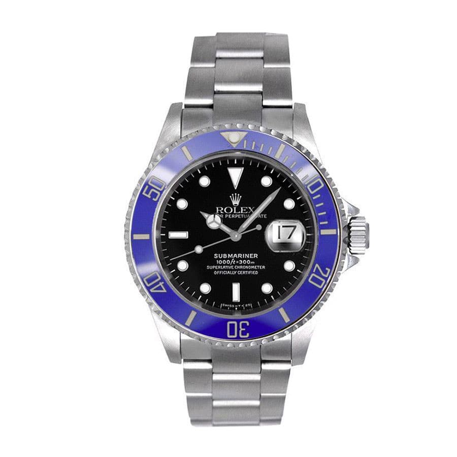 rolex-submariner-date-16610-black-dial-replica Rolex Submariner Date 16610 “Black Dial” Master Clone Quality - Image 1