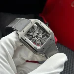 Cartier Santos Large Skeleton WHSA0009 39mm – VIP Version - Image 3