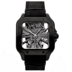 Cartier Santos Large Skeleton Black 39mm – VIP Version