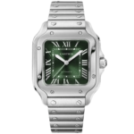 Cartier Santos De Cartier Medium Green WSSA0061 35.5mm – VIP Version