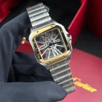 Cartier Santos Large Skeleton WHSA0012 – VIP Version - Image 3