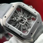 Cartier Santos Large Skeleton WHSA0009 39mm – VIP Version - Image 5