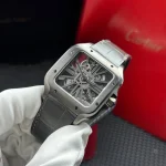 Cartier Santos Large Skeleton WHSA0009 39mm – VIP Version - Image 2