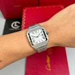Cartier Santos de Cartie Larger WSSA0018 39.8mm Miyota.9015 – VIP Version - Image 4