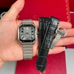 Cartier Santos De Cartier Ceramic CRWSSA0037 39.8mm Miyota.9015 – VIP Version - Image 2