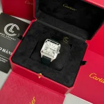 Cartier Santos-Dumont 43.5mm WSSA0022 43.5mm x 31.4mm Steel – VIP Version - Image 9