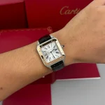 Cartier Santos-Dumont 43.5mm W2SA0011 43.5mm x 31.4mm Demi Rose Gold – VIP Version - Image 5