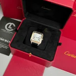 Cartier Santos-Dumont 43.5mm W2SA0011 43.5mm x 31.4mm Demi Rose Gold – VIP Version - Image 9