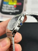 Cartier Santos De Cartier Medium Blue WSSA0063 35.5mm – VIP Version - Image 7
